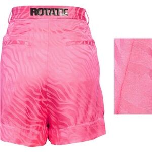 ROTATE BIRGER CHRISTENSEN KATIAN SHORTS IN HOT PINK